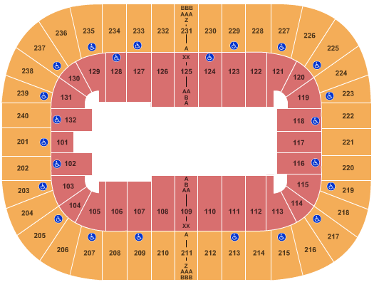 Greensboro Coliseum Monster Jam Seating Chart