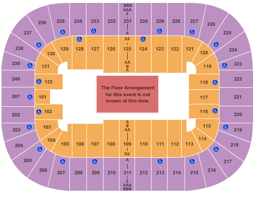 Greensboro Coliseum Monster Jam Seating Chart